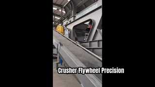 Parti di precisione del volano del frantoio a mascelle