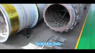 Gusci del forno rotante Parti durevoli e affidabili