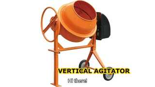 mescolatore a tamburo verticale