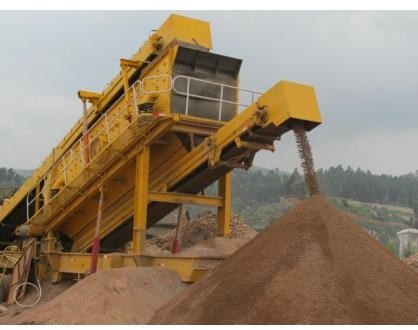 Energy Saving Construction Waste Crushing Station Metallurgy equipment