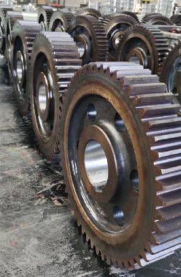 High Temperature And Wear Resistant Ball Mill Gear Ring Parts For Mining And Metallurgy