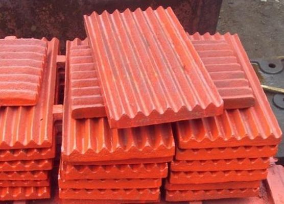 High Manganese Casting Mn18Cr2 Replacement Jaw Crusher Wear Plates