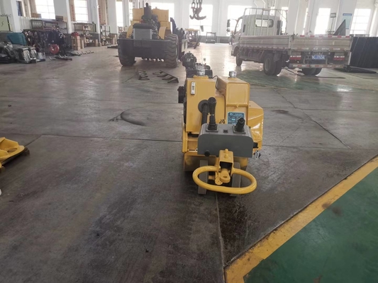 0.8 Ton Heavy Duty Construction Machinery Mini Hand Road Roller Compactor