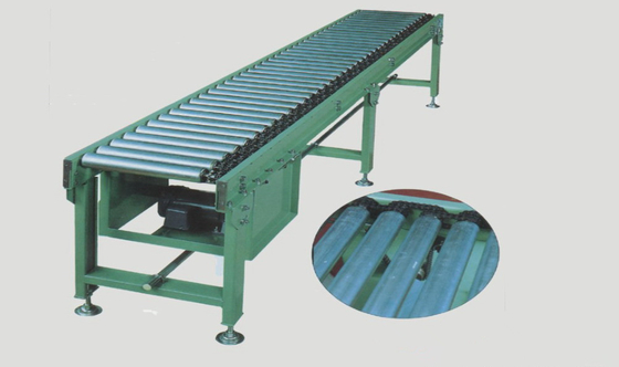 Chain Conveyor Conveying Hoisting Machine Sleeve Roller 4.5m Bending Radius