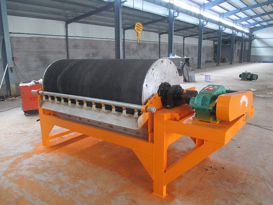 RoHS 7.5 kw Ore Dressing Equipment Magnetic Drum Separator Used In Mining