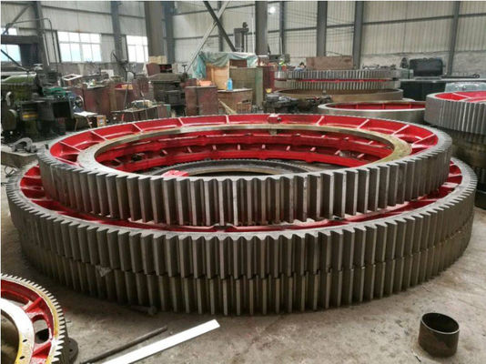 Large Casting Ball Mill Gear Ring Wear Resistant Stainless Steel