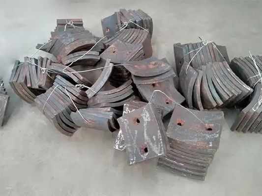 High Manganese Steel Custom Alloy Liner Roller Press Parts Corrosion Resistant