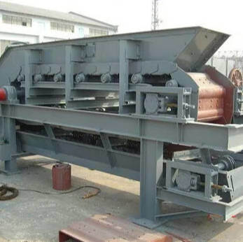 Heavy-Duty Apron Feeder With High Traction Power For Cement And Fertilizer Industries