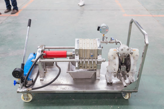 Simple Structure Easy Operation Manual Jack Filter Press