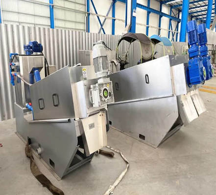 Screw Filter Suitable For Sludge With High Oil Content