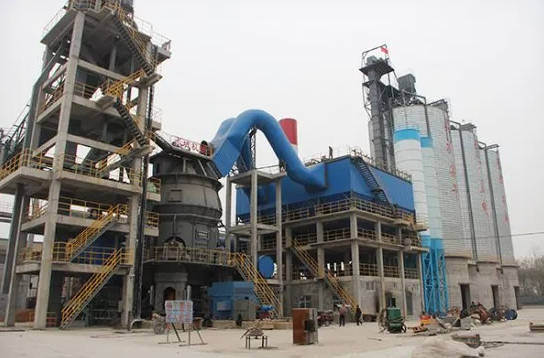 Compact Footprint Simplified Process For Slag Vertical Roller Mill