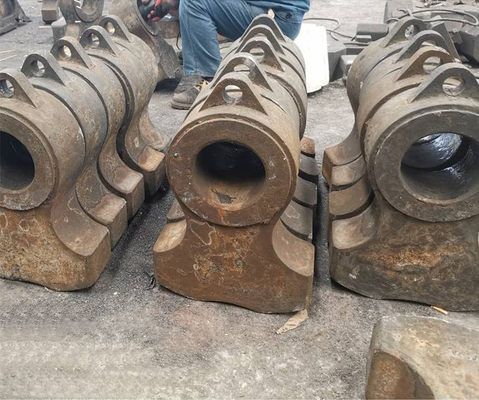 Cr20Mn2 Cr26Mn2 Crusher Hammer Head Castings And Forgings