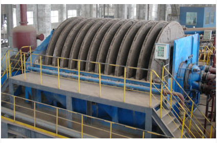 Grande attrezzatura del condimento di minerale metallifero del filtro a disco per industria di pietra estraente