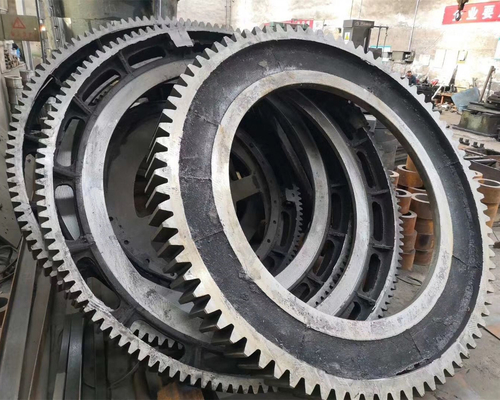 10Module a 70Module grandi Ring Gear For Rotary Kiln e mulino a palle