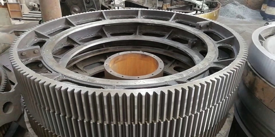 Pignone del mulino di durezza 220~240HB grande Ring Gear For Mining Machine