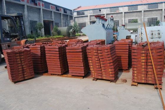 Alto bordo d'acciaio di Shell Liners And Magnetic Lining del mulino a palle del manganese