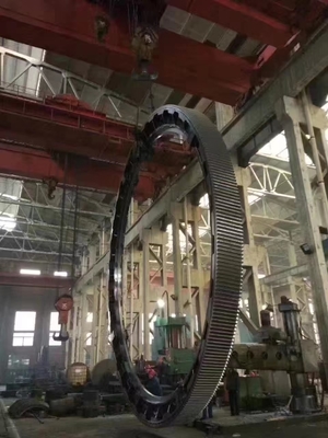 Grande buon funzionamento del pignone del mulino di Ring Mill Girth Gear And dell'ingranaggio di giro del forno