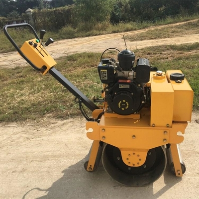 Piccola dimensione resistente del rullo compressore del macchinario di costruzione che aziona 770kg di massa