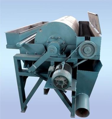 macchina del separatore del tamburo magnetico dell'attrezzatura del condimento di minerale metallifero 1.5kw-7.5kw ad alta resistenza