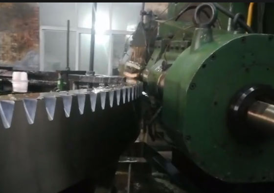 Fabbricazione a sfera di ingranaggi in acciaio forgiato 120 Mt Max 100-16000 mm Per le industrie