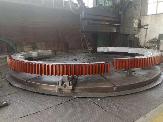 Diametro 100-16000 mm Girth Gear Casting di mulino a sfere