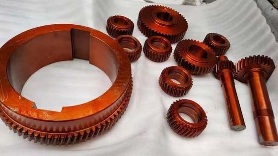 Riduzione degli ingranaggi personalizzati Casella di marcia ingranaggi a pignone Parti di lavorazione CNC ad alta precisione