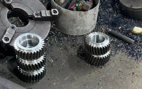 Cnc Pinion e Pinion Shaft Gear personalizzati ISO / CE