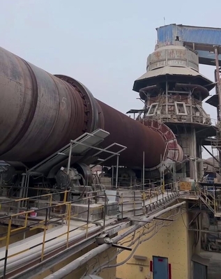 Linea di produzione di clinker per cemento a calce di grandi dimensioni Φ3.2/3.4×60m 400t D