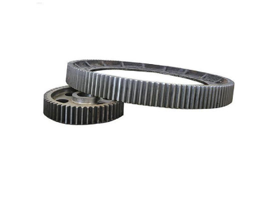 Anello dentato per mulino a sfere in acciaio inossidabile resistente all'usura per grandi fusioni