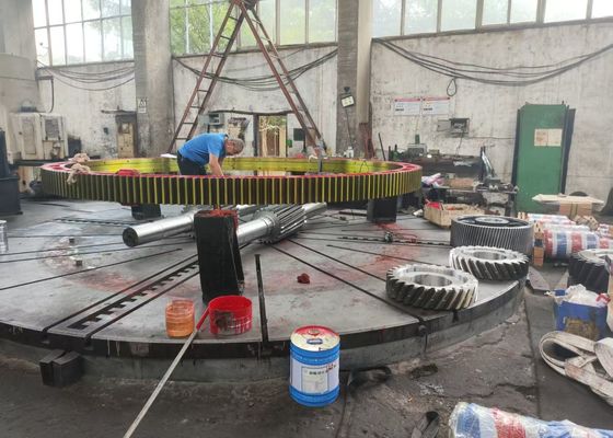Forno rotativo e mulino a sfere Ingranaggi Alta capacità di carico Stabile funzionamento
