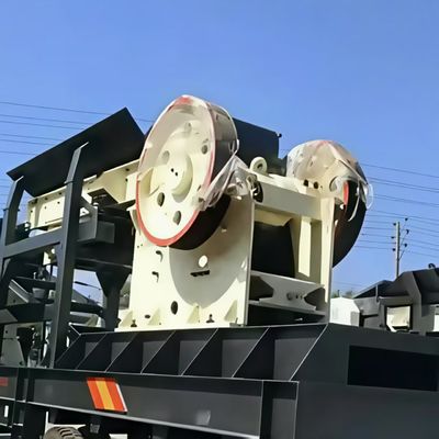 Piastra ganascia in acciaio al manganese resistente all'usura, frantoio a mascelle, attrezzatura per frantumazione mineraria