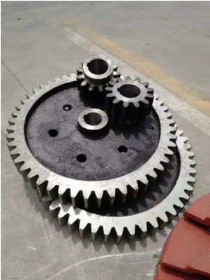 Customized High Quality Cast Steel Ball Mill Pinion Gear Parts