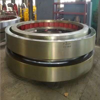 Cerchi per forni rotanti per aumentare la rigidità del cilindro