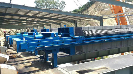 Pressa di filtraggio idraulica a presa manuale