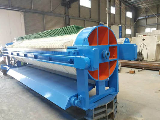 Filtrazione per separazione solido-liquido Filtro pressa a piastre rotonde ad alta pressione