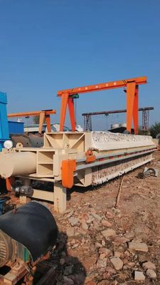 Filtropressa a cilindro mobile per olio di grandi dimensioni con avanzamento automatico del tessuto filtrante