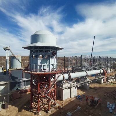 Forno rotante del cemento attivo della calce e cementare prezzo franco fabbrica del forno rotante