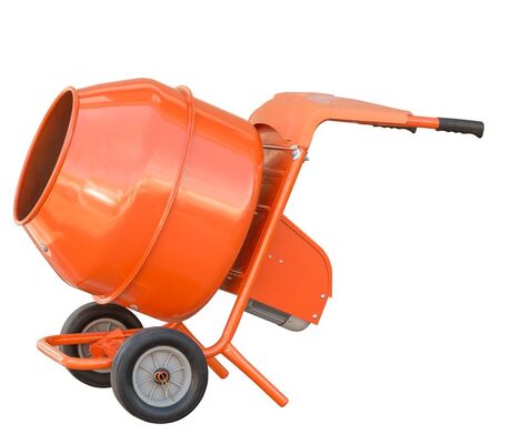 Apparecchiature per impianti di cemento dotate di tamburi resistenti alla corrosione e di una struttura mobile per carrelli a mano per le operazioni di miscelazione del calcestruzzo