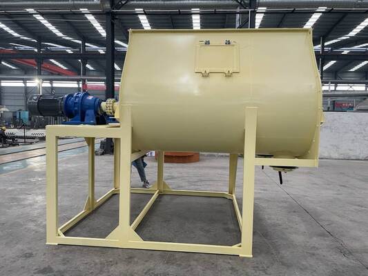Fabbrica fornitura diretta attrezzature impianto di cemento miscelatore di malta orizzontale modelli completi in stock