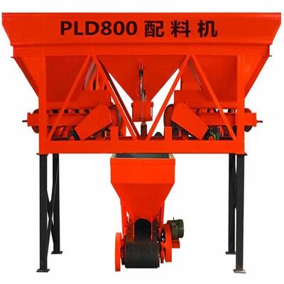 Impianti di Cemento Serie PLD Macchine per Calcestruzzo Alta Produttività Attrezzatura di Dosaggio Aggregati Multi-tramoggia