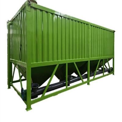 Silo Orizzontale a Basso Profilo per Cemento, Serbatoio Orizzontale per Stoccaggio Polveri Sfuse, Attrezzature per Impianti di Cemento