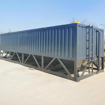 Macchinari Minerari Serbatoio Cementi Orizzontale, Silo Cementi Orizzontale Tipo Container Attrezzature Impianti Cementiferi