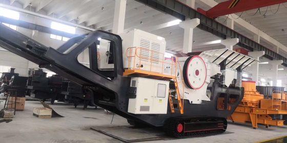 Sabbia di pietra che rende a PE750×1060 la macchina mobile del frantoio a mascella per estrazione mineraria