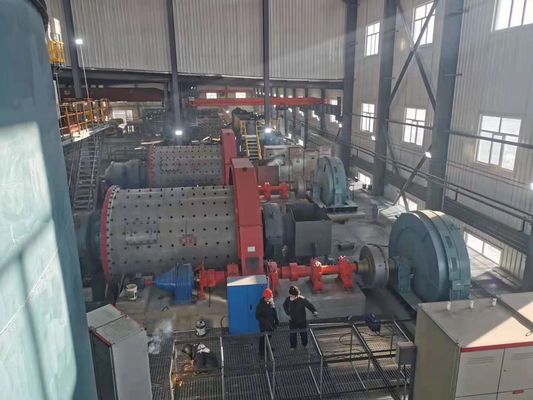Mulino della macinazione del minerale metallifero del cilindro 500tph di grande capacità per i minerali metalliferi secchi ed umidi