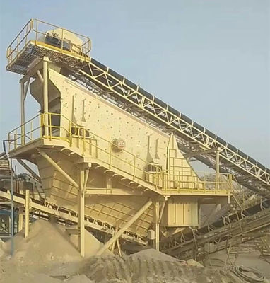 Vaglio oscillante lineare del setaccio 100TPH di Malla Vibratoria Sand Vibration Separator