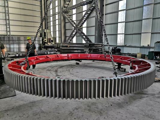 Ingranaggio resistente di giro del mulino a palle di 16000mm per il mulino a palle ed il forno rotante