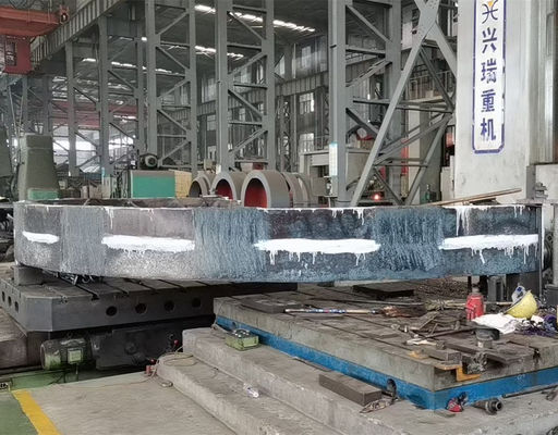 Pezzo fucinato su misura e grande modulo fondente dell'ingranaggio 70 di giro del forno di 16000mm