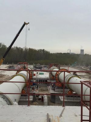 forno rotante 12000t/d di 6.0x95m nel risparmio energetico della pianta del cemento