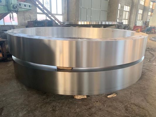 Acciaio di colata del grande diametro di Tiro del forno rotante del cemento dei pezzi di ricambio 42CrMo del forno rotante