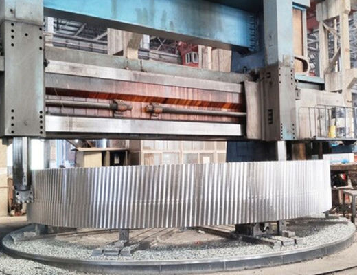 Forgia del CNC elicoidale Mahining di Ring With dell'ingranaggio cilindrico della spina di pesce doppia singola grande